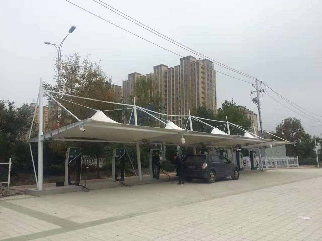 膜结构停车棚TCP-12